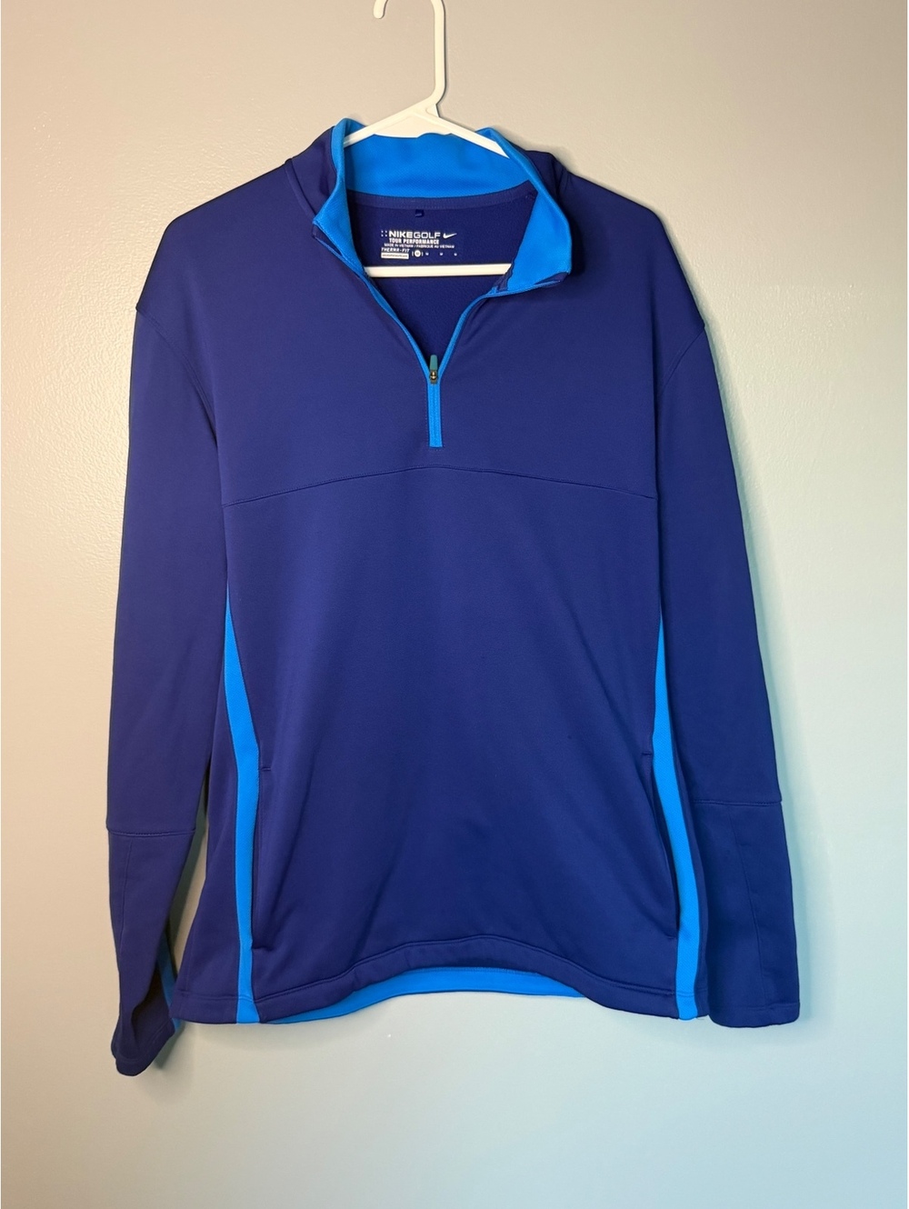 Nike Golf Tour Performance Men's Full Zip Sweater Medium